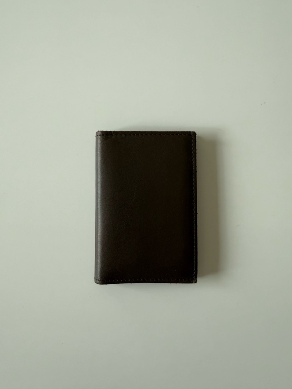 J. Crew Brown Leather Card Holder Wallet